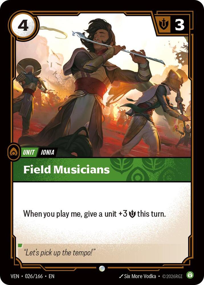 Field Musicians (Foil)