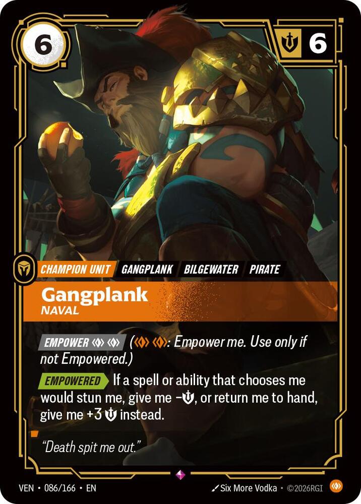 Gangplank, Naval (Foil)