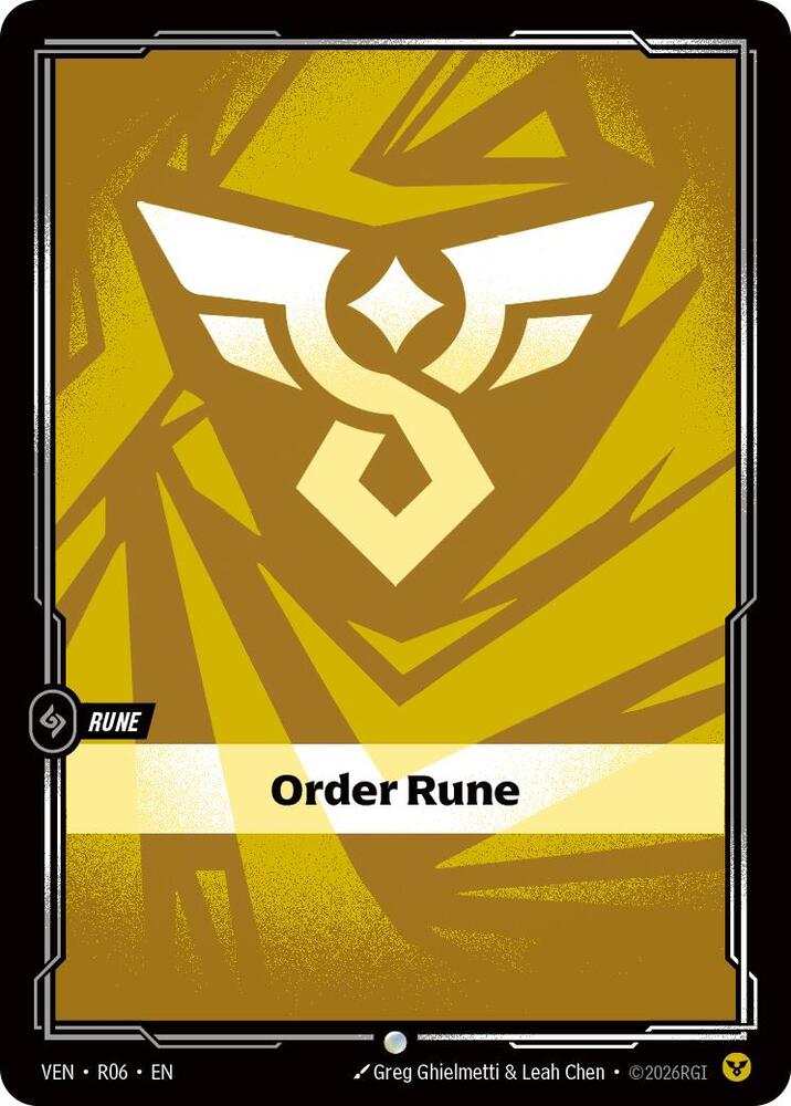 Order Rune (Foil)