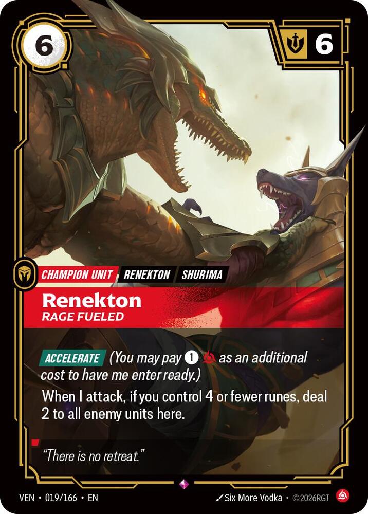 Renekton, Rage Fueled (Foil)