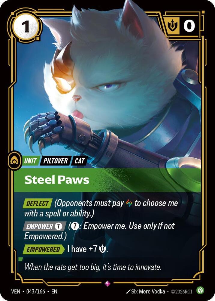 Steel Paws (Foil)