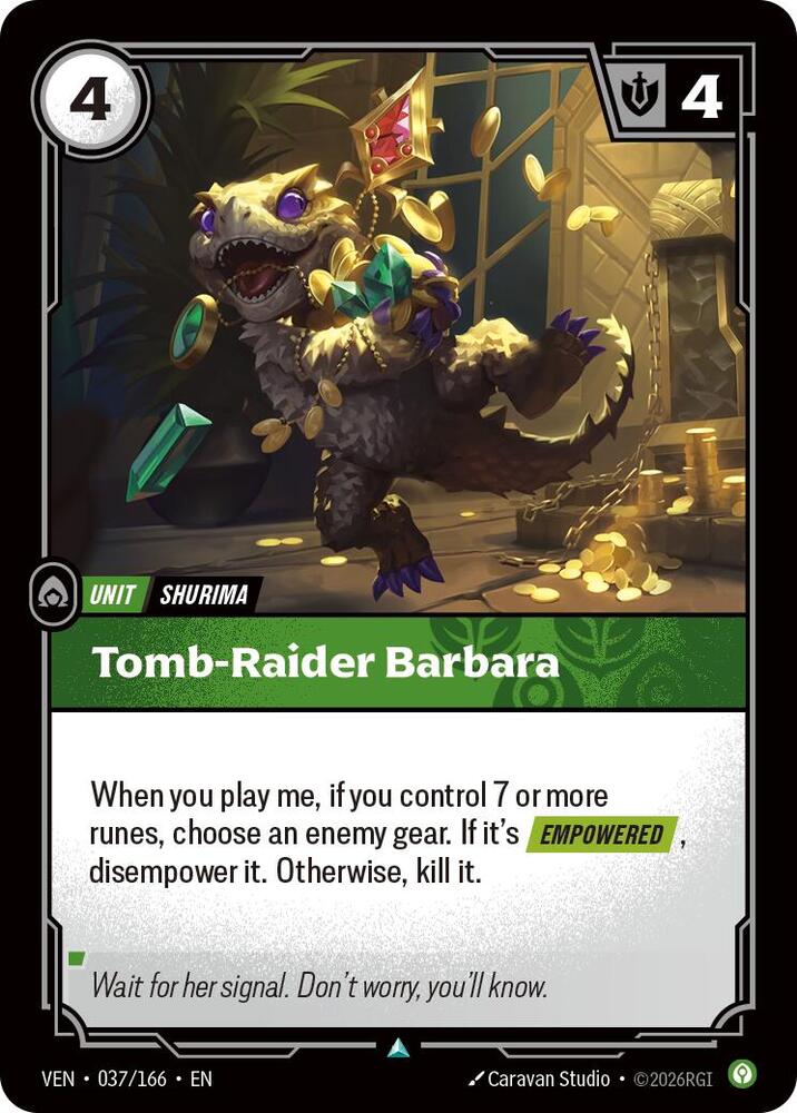 Tomb-Raider Barbara (Foil)
