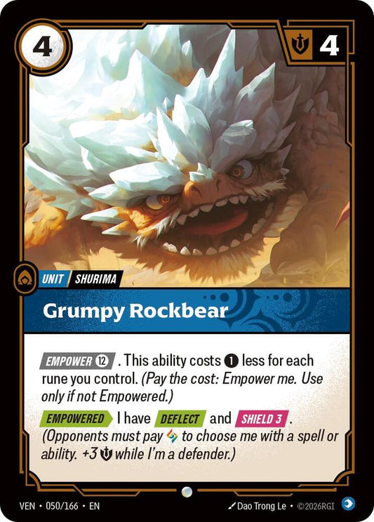 Grumpy Rockbear (Foil)