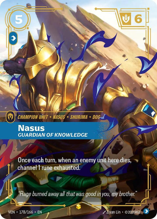 Nasus, Guardian of Knowledge (Overnumbered) (Foil)