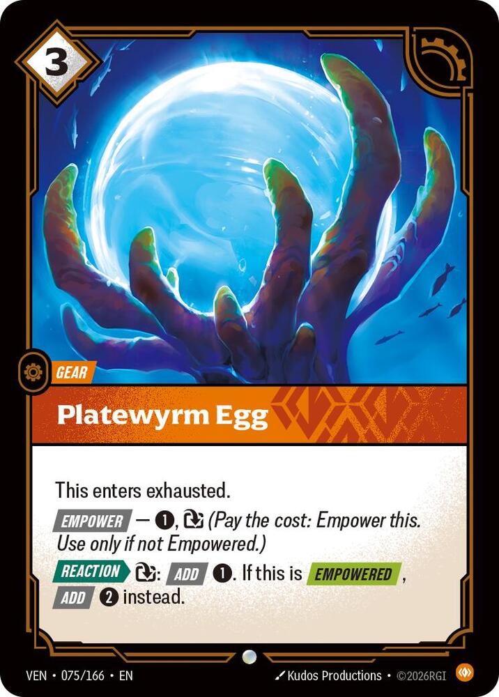 Platewyrm Egg (Foil)