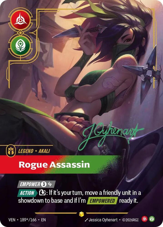 Akali, Rogue Assassin (Signature) (Foil)