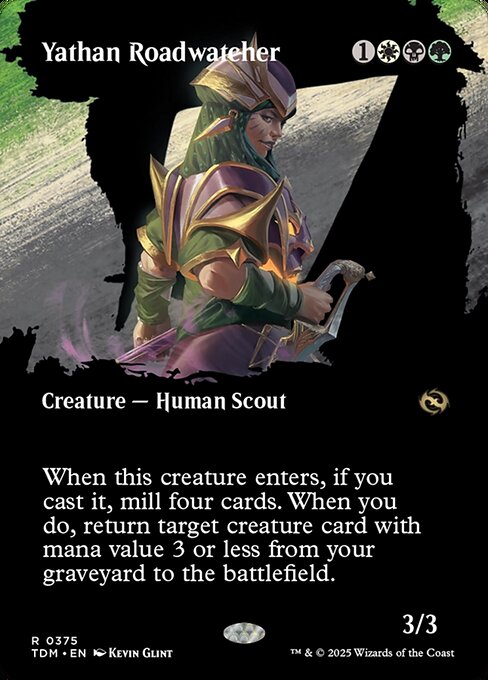 When this creature enters, if you cast it, mill four cards. When you do, return target creature card with mana value 3 or less from your graveyard to the battlefield.