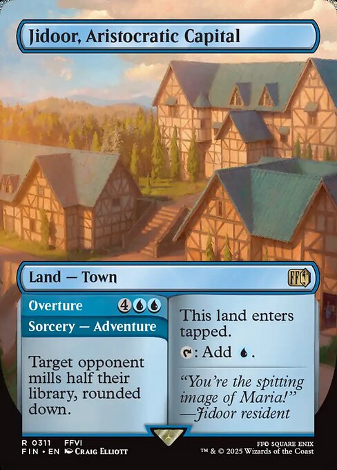 Jidoor, Aristocratic Capital // Overture (Foil)