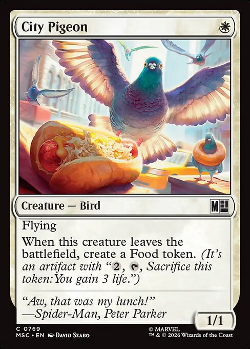 City Pigeon (Foil)