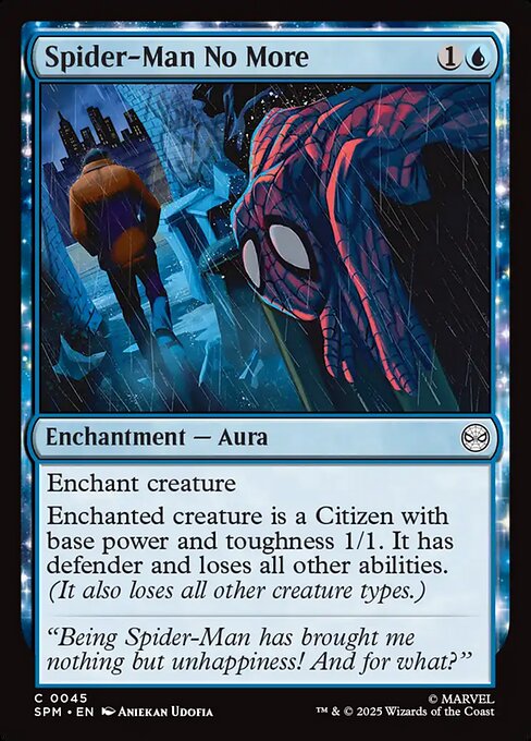 Spider-Man No More (Foil)