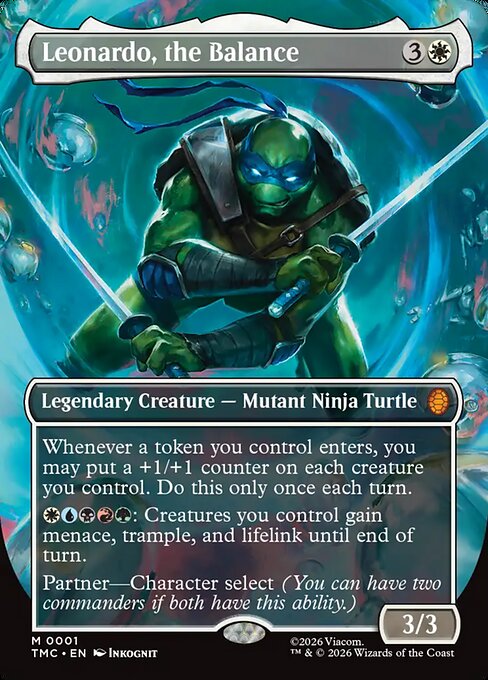 Leonardo, the Balance (Foil)