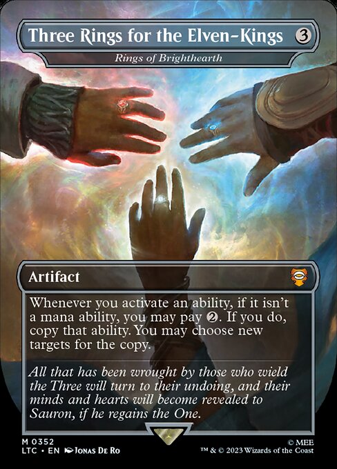 Whenever you activate an ability, if it isn't a mana ability, you may pay {2}. If you do, copy that ability. You may choose new targets for the copy.