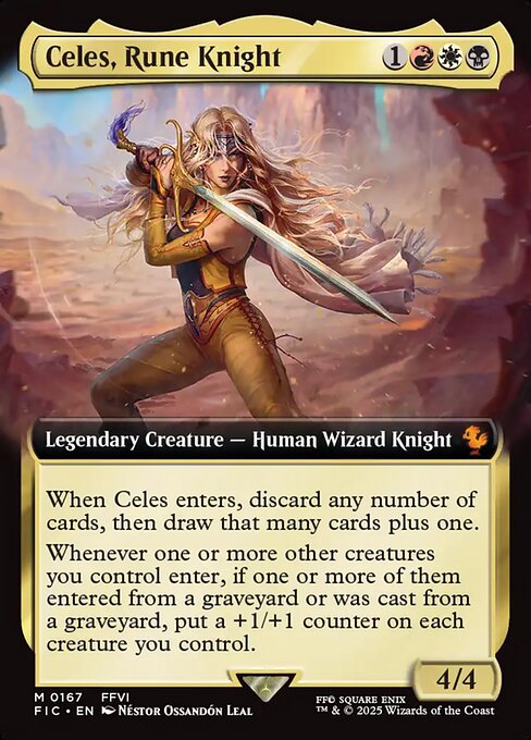 Celes, Rune Knight (Foil)