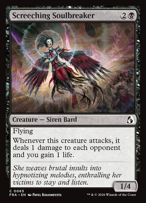 Screeching Soulbreaker (Foil)