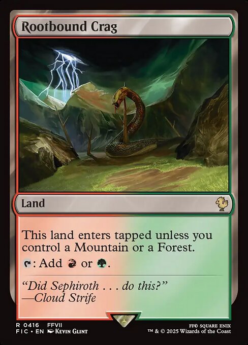 Rootbound Crag (Foil)