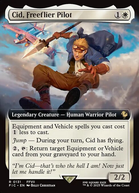 Cid, Freeflier Pilot (Foil)