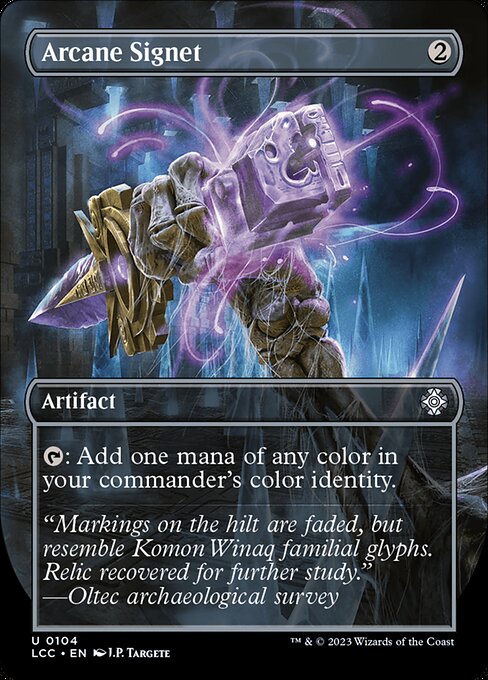 {T}: Add one mana of any color in your commander's color identity.