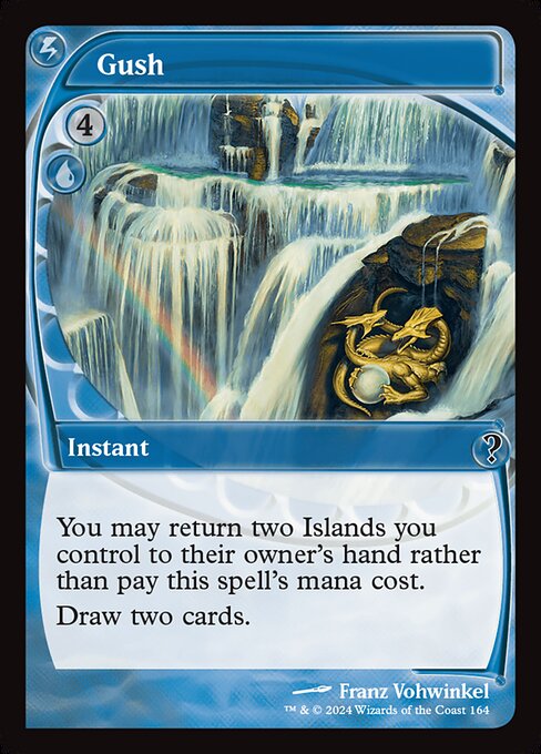 You may return two Islands you control to their owner's hand rather than pay this spell's mana cost.
Draw two cards.