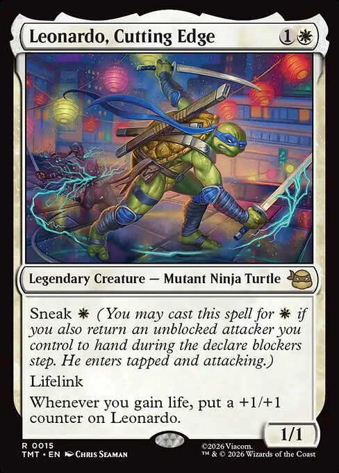 Leonardo, Cutting Edge (Foil)