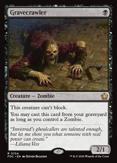 Gravecrawler (Foil)