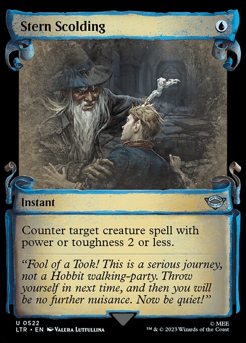 Counter target creature spell with power or toughness 2 or less.
