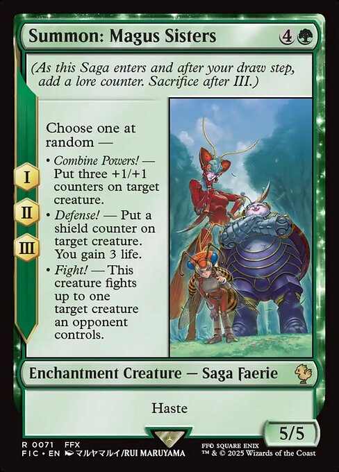 Summon: Magus Sisters (Foil)