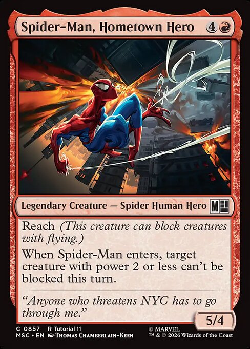 Spider-Man, Hometown Hero (Foil)