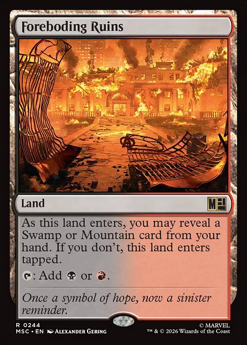 Foreboding Ruins (Foil)