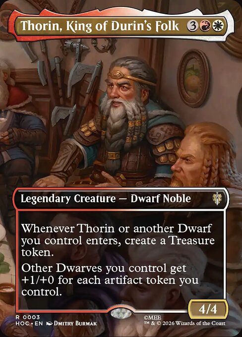 Thorin, King of Durin's Folk (Foil)