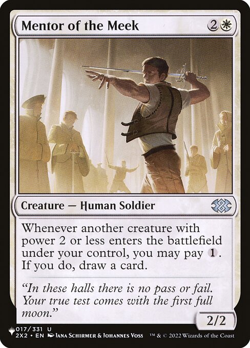 Whenever another creature with power 2 or less enters the battlefield under your control, you may pay {1}. If you do, draw a card.