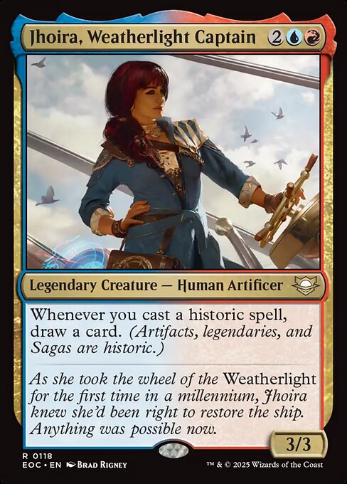 Jhoira, Weatherlight Captain (Foil)