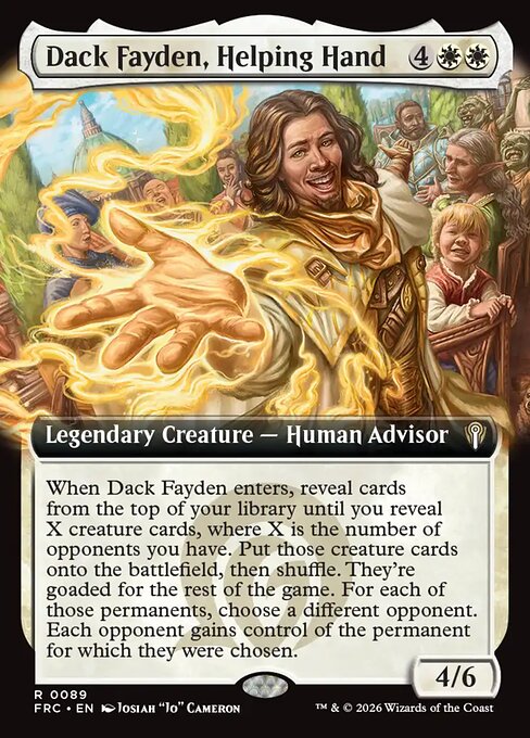 Dack Fayden, Helping Hand (Foil)