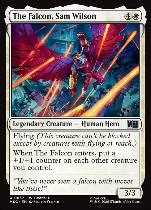 The Falcon, Sam Wilson (Foil)