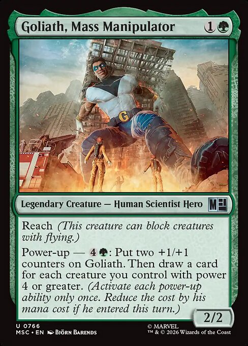 Goliath, Mass Manipulator (Foil)
