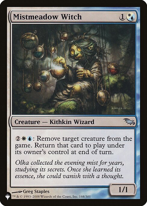 {2}{W}{U}: Exile target creature. Return that card to the battlefield under its owner's control at the beginning of the next end step.