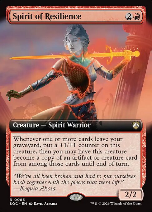 Spirit of Resilience (Foil)