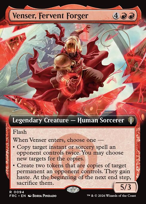 Venser, Fervent Forger (Foil)