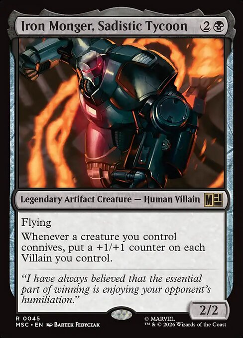 Iron Monger, Sadistic Tycoon (Foil)