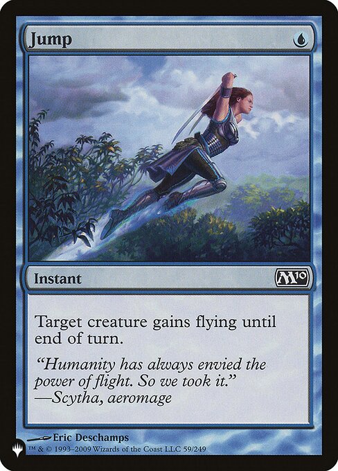 Target creature gains flying until end of turn.