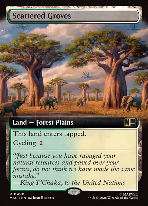 Scattered Groves (Foil)