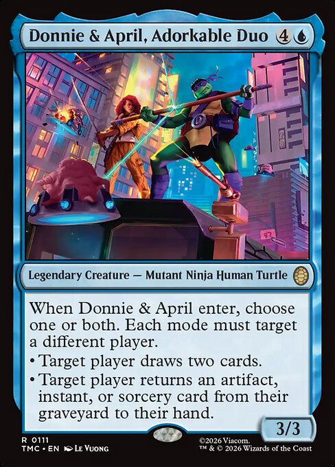 Donnie & April, Adorkable Duo (Foil)
