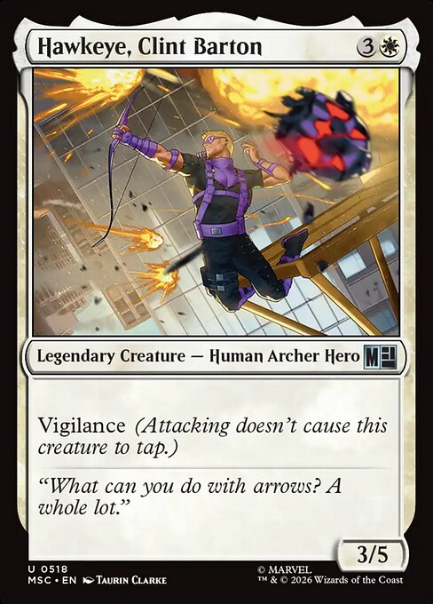 Hawkeye, Clint Barton (Foil)