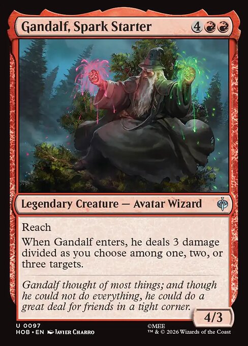 Gandalf, Spark Starter (Foil)