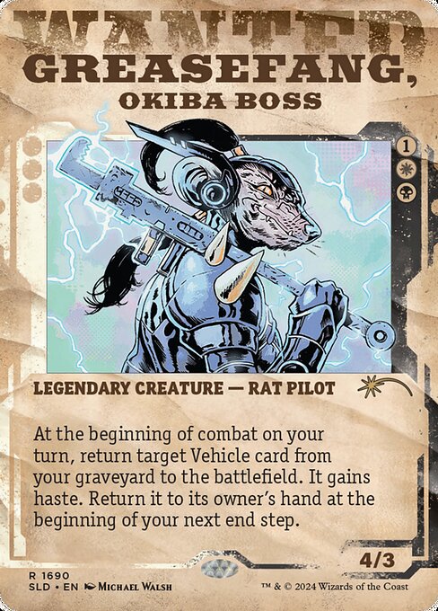 At the beginning of combat on your turn, return target Vehicle card from your graveyard to the battlefield. It gains haste. Return it to its owner's hand at the beginning of your next end step.