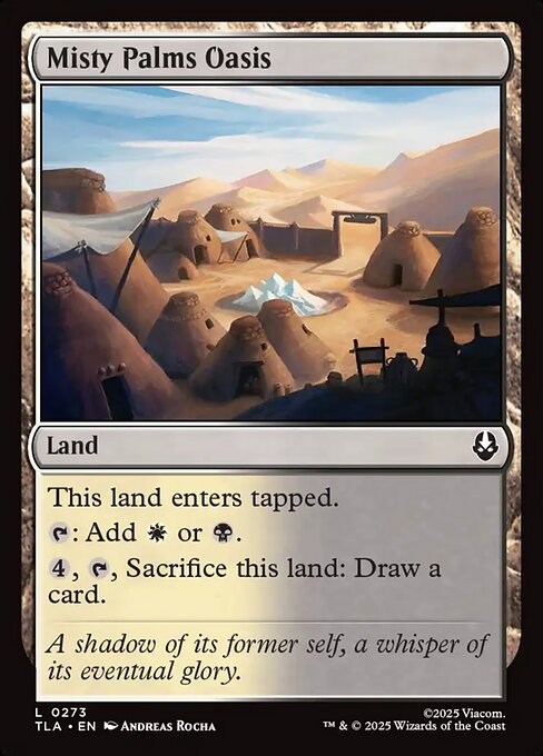 Misty Palms Oasis (Foil)
