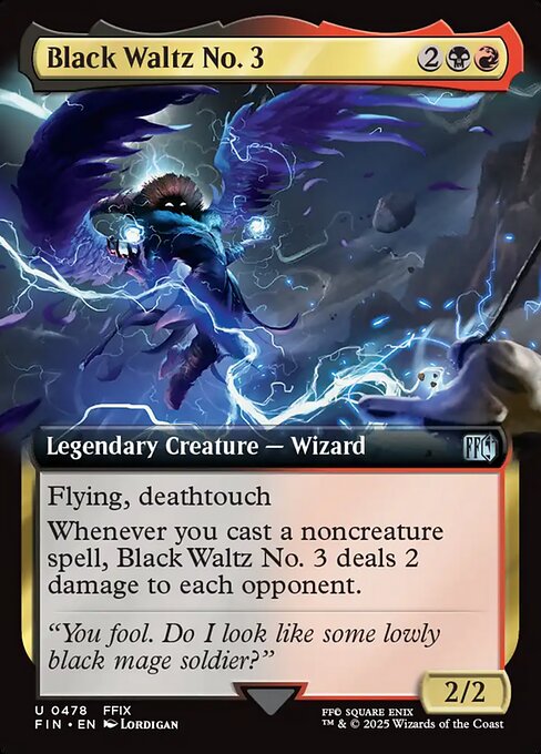 Black Waltz No. 3 (Foil)