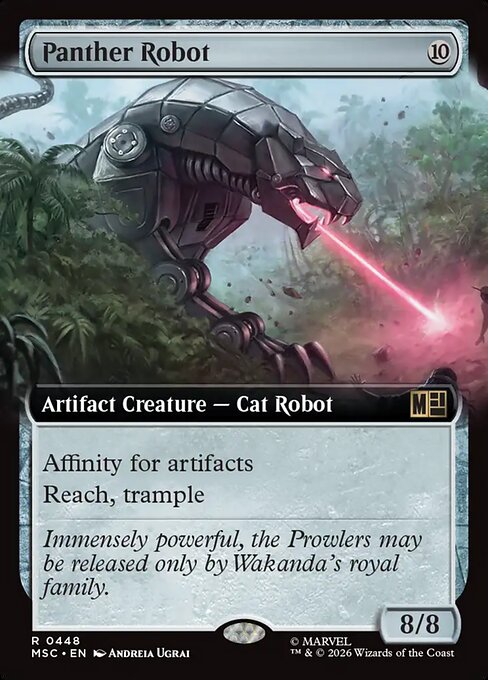 Panther Robot (Foil)