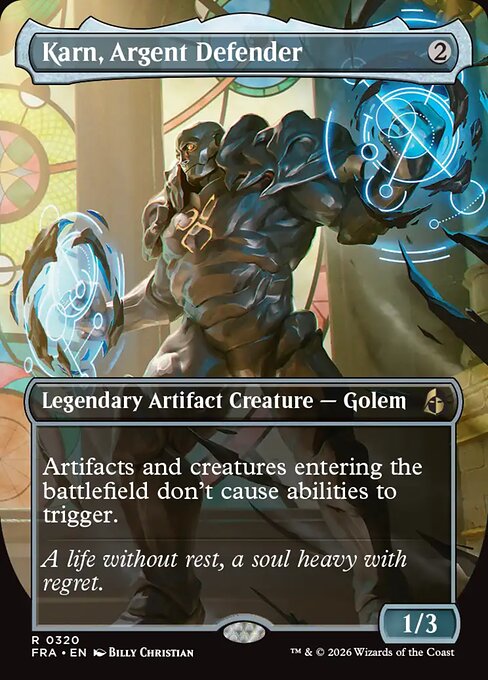 Karn, Argent Defender (Foil)