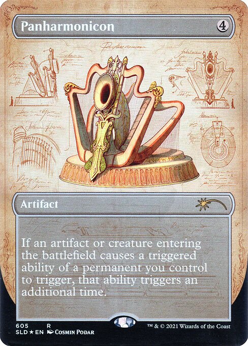 If an artifact or creature entering the battlefield causes a triggered ability of a permanent you control to trigger, that ability triggers an additional time.