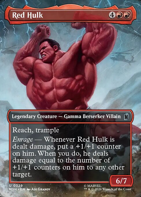 Red Hulk (Foil)